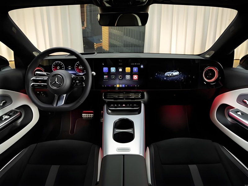 Khoang lái của Mercedes CLA EV được cho là có ưu điểm vượt trội. Ảnh: Toutiao. Noi that rong va dep.jpeg