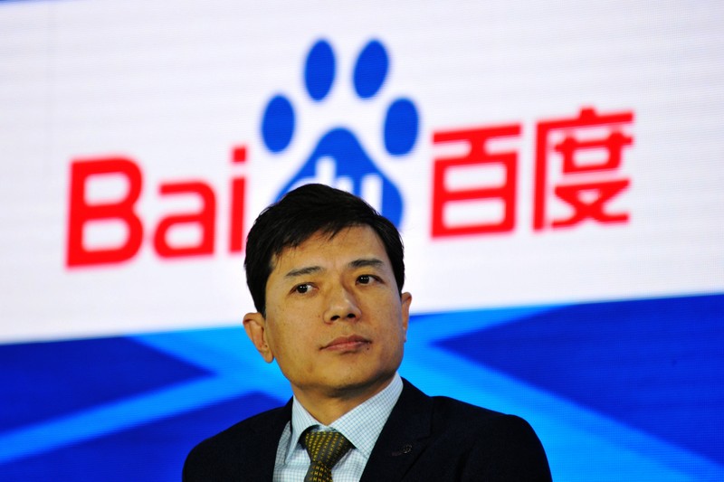 Chủ tịch và CEO Tập đoàn Baidu Lý Ngạn Hồng (Robin Li). Ảnh: Sohu. Ly Ngan Hong.jpg