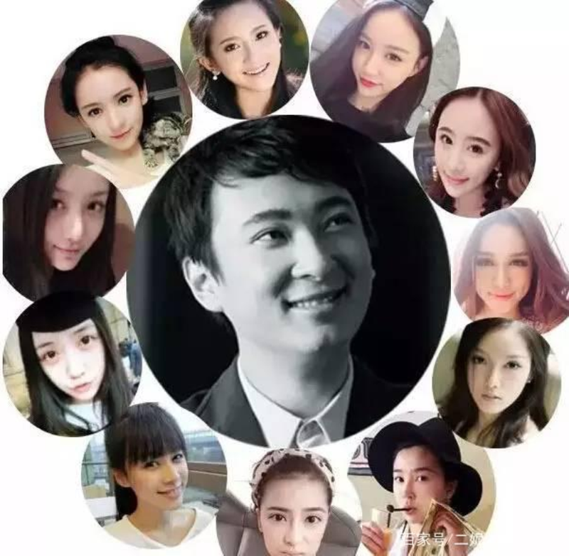Vương Tư Thông dính vào nhiều bê bối tình ái với nhiều diễn viên, hotgirl. Ảnh: Baidu. Nguoi dep tin don.png