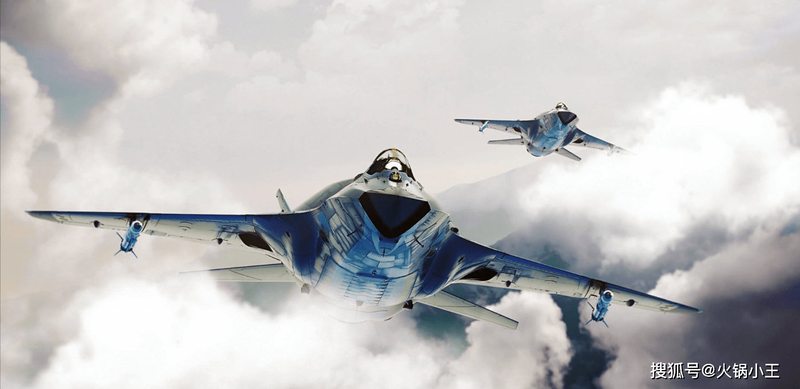 Hình ảnh mô phỏng MIG-41 bay biên đội 2 chiếc. Ảnh: Sohu. Bien doi 2 chiec.png