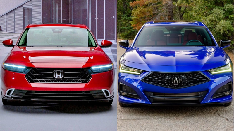 Honda và Acura là hai thương hiệu xếp thứ 3 và 4 về độ bền. Ảnh: iSeeCars. acura va Honda.png