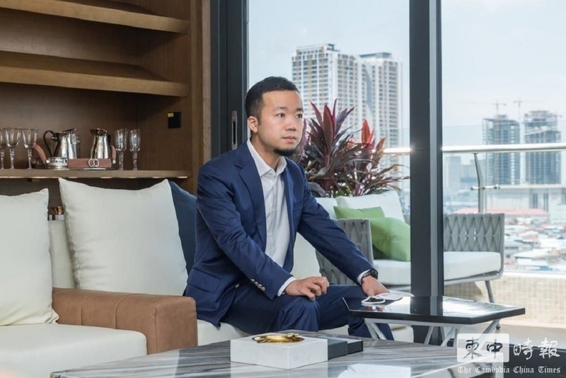 Trần Chí, người đứng đầu Tập đoàn Thái Tử đang bị Mỹ truy nã quốc tế. Ảnh: Thời báo Campuchia-Trung Quốc.
