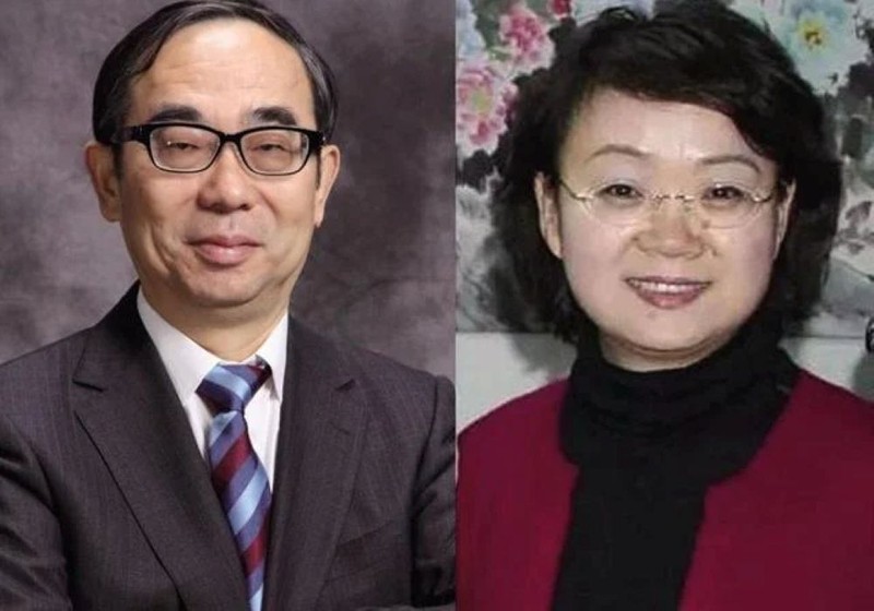 Vợ chồng Tôn Phiêu Dương - Chung Huệ Quyên -cặp đôi vàng làng dược Trung Quốc. Ảnh: Sina. Hai vo chong.jpg