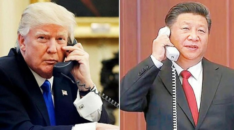 Tối 24/11, Tổng thống Mỹ Donald Trump và Chủ tịch Trung Quốc Tập Cận Bình đã có cuộc điện đàm, nhưng hai bên đưa ra thông báo khác nhau về nội dung cuộc gọi. Ảnh: Mingpao.