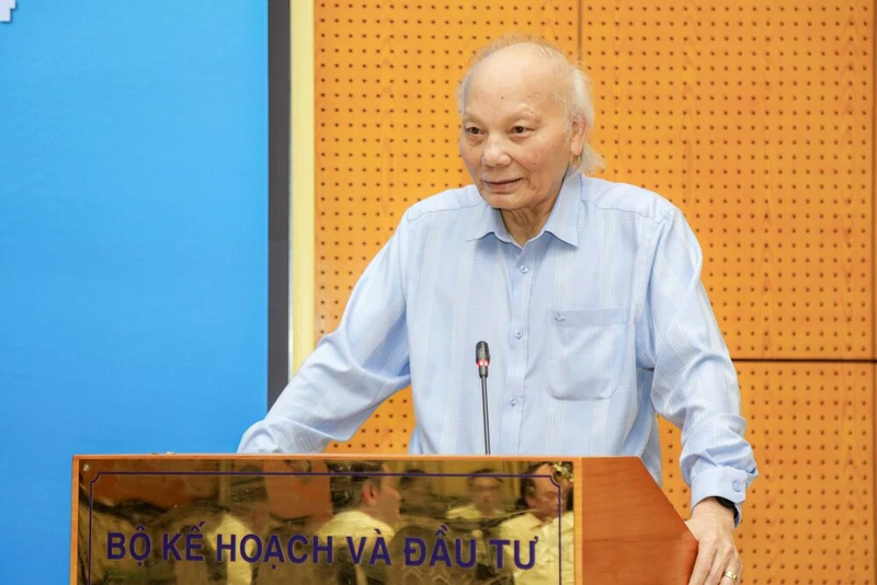 GS.TSKH Nguyễn Mại, Chủ tịch Hiệp hội Doanh nghiệp Đầu tư nước ngoài phát biểu chỉ đạo tại Hội nghị. Ảnh: Tạp chí Nhà đầu tư. z5581425162320_5c4e0d395a24f299cc36c72593717820-1-1143.png