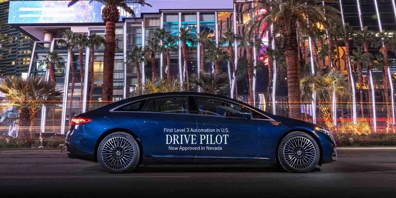 Hệ thống lái xe tự động Mercedes Drive Pilot được phê duyệt ở Nevada. Ảnh: Mercedes-Benz. Hệ thống lái xe tự động Mercedes Drive Pilot được phê duyệt ở Nevada. Ảnh: Mercedes-Benz.