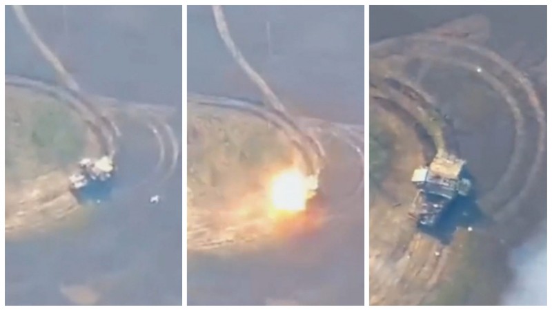 tổ hợp tên lửa phòng không Tor-M2. Tháng 3/2023. Ảnh video Military Portal Ukraine.