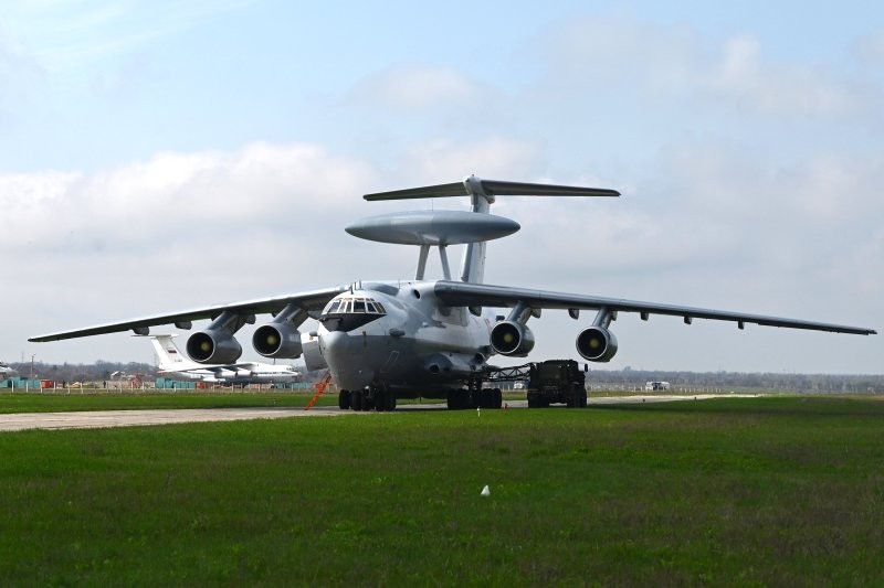 Máy bay cảnh báo sớm, kiểm soát và chỉ huy trên không AEW&C A-50U. Ảnh Russian Gazeta