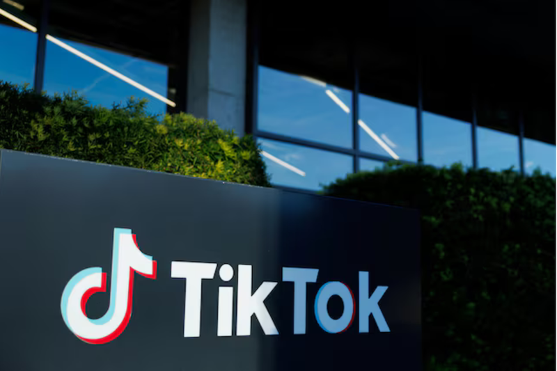 Logo TikTok. Ảnh: Reuters.