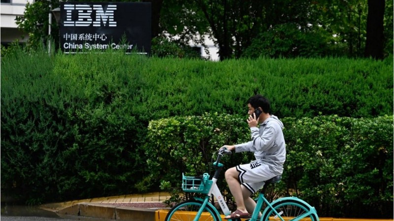 IBM đang đóng cửa một chi nhánh nghiên cứu tại Trung Quốc. Ảnh: SCMP.