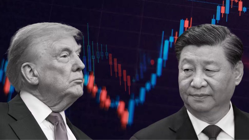 Thị trường chứng khoán Trung Quốc tăng mạnh sau thoả thuận đình chiến. Ảnh: Nikkei Asia.