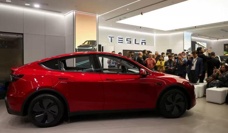Tesla đã lập kỷ lục giao hàng tại Hàn Quốc, Đài Loan, Nhật Bản và Singapore trong quý 3 năm 2025, đồng thời bắt đầu giao hàng Model Y tại Ấn Độ. Ảnh: Nikkei Asia. Capture.PNG
