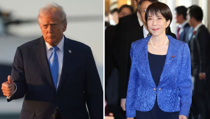 Tổng thống Mỹ Donald Trump và Thủ tướng Nhật Bản Sanae Takaichi dự kiến sẽ gặp nhau vào ngày 28 tháng 10 tại Tokyo. Ảnh: Nikkei Asia. Capture.PNG