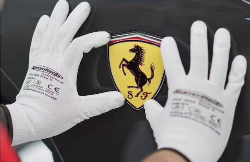 Ferrari ra mắt mã token đầu tiên. Ảnh: Reuters. Capture.PNG