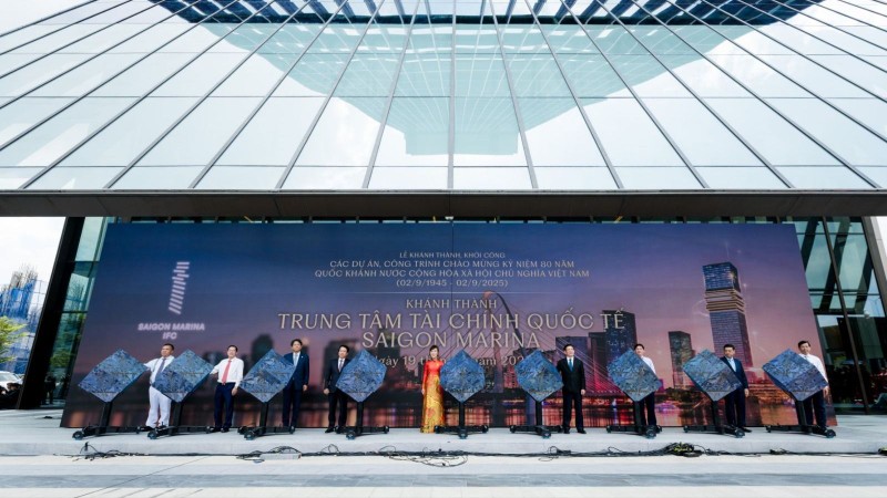 Tháp tài chính Saigon Marina IFC đánh dấu bước khởi đầu cho Trung tâm tài chính quốc tế tại TP.HCM. Nghi thức 1.jpg
