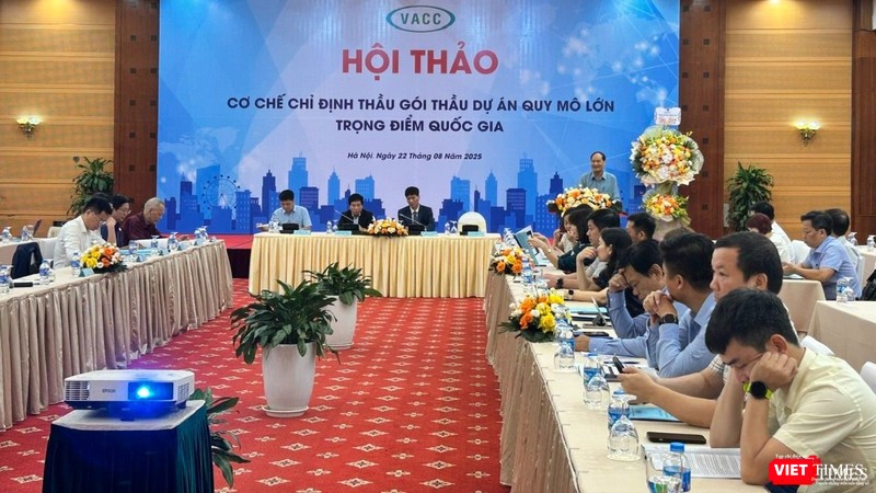 Hội thảo “Cơ chế chỉ định thầu gói thầu dự án quy mô lớn trọng điểm quốc gia” do VACC tổ chức. vt-ht.jpg