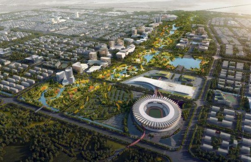Phối cảnh siêu dự án Khu đô thị thể thao Olympic hơn 10.000 ha tại Hà Nội do Vingroup đề xuất 