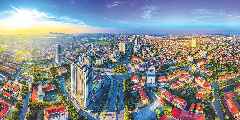 Bắc Ninh nhìn từ trên cao