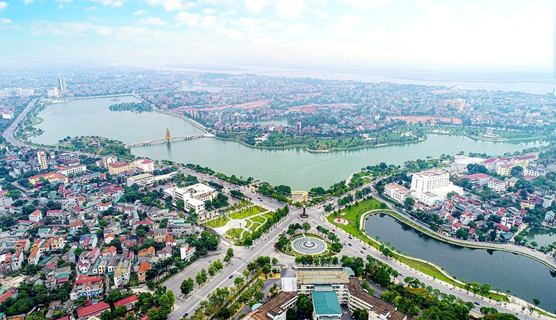 Phú Thọ nhìn từ trên cao