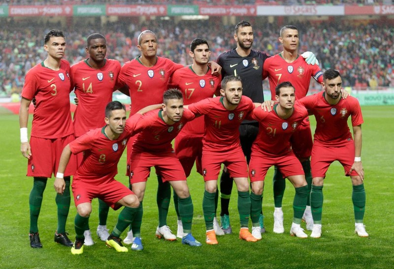 Đội hình chính thức tuyển Bồ Đào Nha tại World Cup 2018. Ảnh: Independent Đội hình chính thức tuyển Bồ Đào Nha tại World Cup 2018. Ảnh: Independent