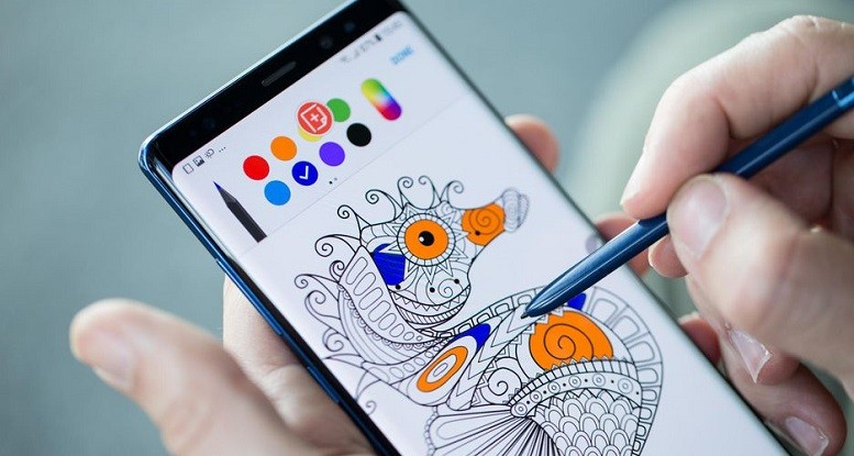 Bút S-Pen của Galaxy Note 9 sẽ được cải tiến đáng kể. Ảnh: GSM Arena