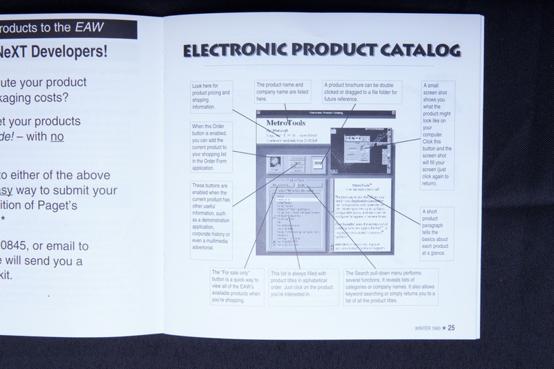 Hướng dẫn sử dụng rắc rối của thế hệ máy tính NeXT. Ảnh: Engadget