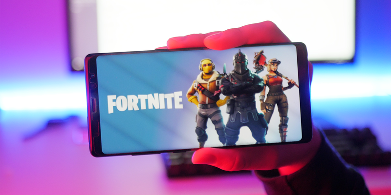 Fortnite cập bến Android trong sự kiện ra mắt Galaxy Note 9. Ảnh: 9to5google