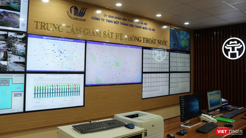 Trên cả nước, mới chỉ có Hà Nội và TP. Hồ Chí Minh là đã triển khai hệ thống giám sát điểm ngập lụt.