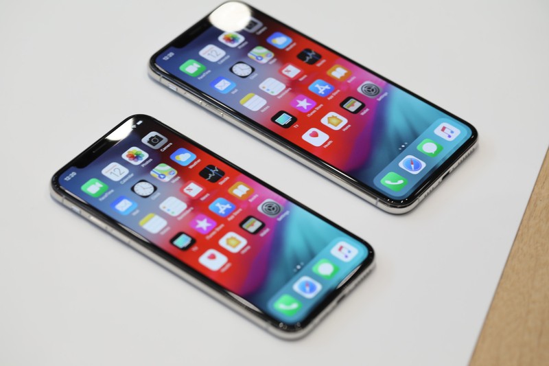 iPhone XS và iPhone XS Max. Ảnh: TechCrunch iPhone XS và iPhone XS Max. Ảnh: TechCrunch