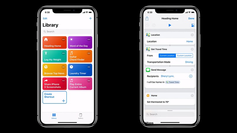 Siri Shortcuts. Ảnh: Gizmodo Siri Shortcuts. Ảnh: Gizmodo