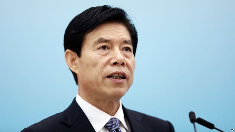 Bộ trưởng Thương Mại Trung Quốc khẳng định Trung Quốc sẽ không nhượng bộ Mỹ, bất chấp lời đe dọa áp thêm thuế quan của Tổng thống Mỹ Donald Trump. Ảnh: Reuters