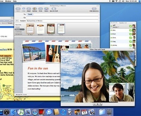 Hình ảnh quảng cáo OS X Tiger