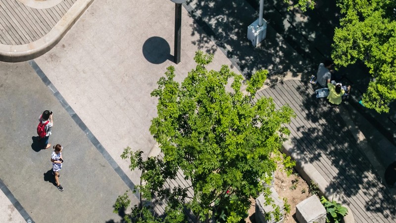 Bức ảnh cho phép phóng to hàng cây số mà vẫn rõ mặt người. Ảnh: Jikun Tech Bức ảnh cho phép phóng to hàng cây số mà vẫn rõ mặt người. Ảnh: Jikun Tech