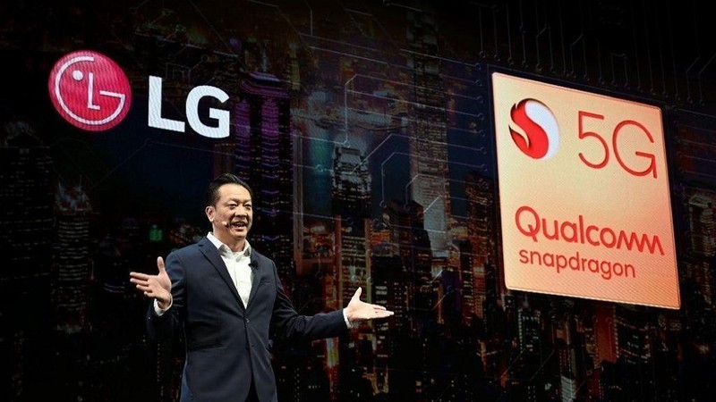 Smartphone sử dụng chip xử lý Snapdragon 855 và chip modem X50 sẽ ra mắt vào cuối năm nay. Ảnh: SDUT/\.