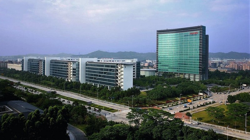 Trụ sở của Huawei tại Thâm Quyến, Trung Quốc. Ảnh: SCMP.