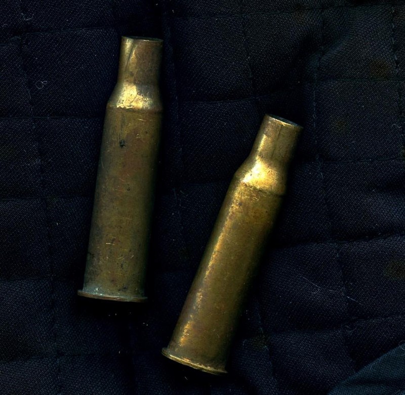 Vỏ đạn của quân đội Trung Quốc.