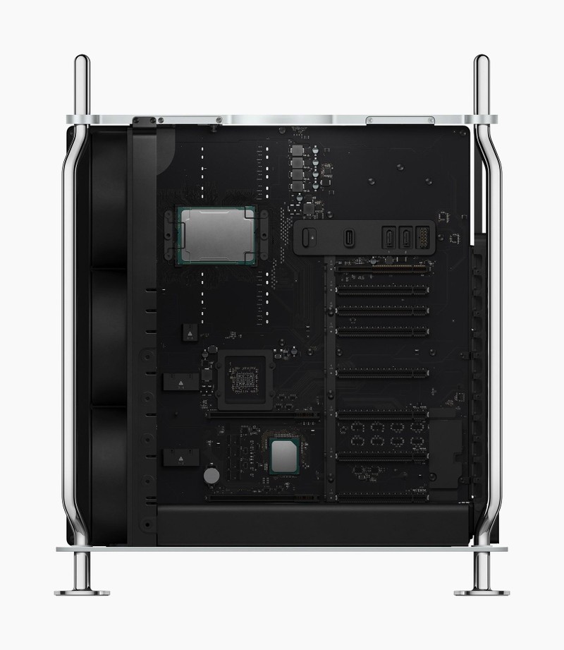 Mac Pro (2019) có thiết kế mô-đun hóa để quá trình nâng cấp dễ dàng hơn. Ảnh: Engadget