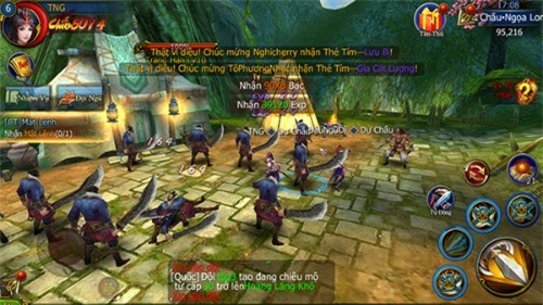 Lục long tranh bá có đồ họa đẹp và được vận hành khá hợp lý.