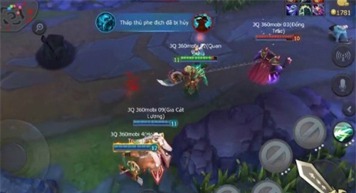 Các anh hùng Tam Quốc như Trương Phi, Quan Vũ, Lưu Bị, Đổng Trác... là điểm nhấn của 3Q 360mobi.