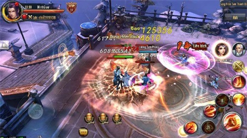 Ỷ thiên 3D hỗ trợ nhiều dạngchat voice trong khi trải nghiệm.