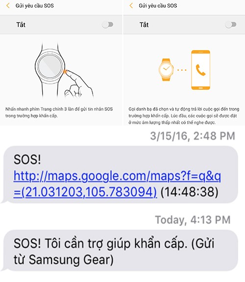 GPS tích hợp không chỉ giúp đo khoảng cách và đếm bước chân di chuyển chính xác hơn Gear S2, mà còn bổ sung tính năng liên lạc khẩn cấp. GPS tích hợp không chỉ giúp đo khoảng cách và đếm bước chân di chuyển chính xác hơn Gear S2, mà còn bổ sung tính năng liên lạc khẩn cấp.