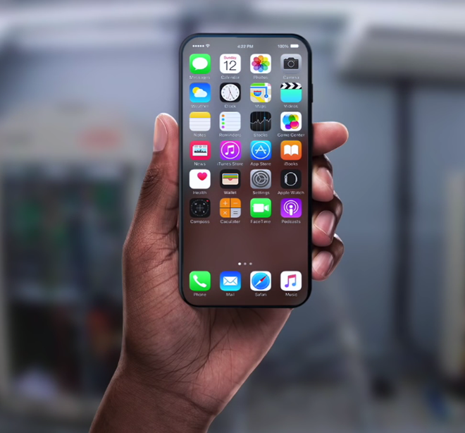 Với nhiều lời chê bai về khả năng sáng tạo hiện tại của mình, Apple rất cần những ý tưởng đột phá trong thiết kế để sản phẩm iPhone của họ không trở nên nhàm chán, lỗi thời. Năm 2017 là thời điểm người dùng chờ đợi định nghĩa smartphone mới từ Táo khuyết. Với nhiều lời chê bai về khả năng sáng tạo hiện tại của mình, Apple rất cần những ý tưởng đột phá trong thiết kế để sản phẩm iPhone của họ không trở nên nhàm chán, lỗi thời. Năm 2017 là thời điểm người dùng chờ đợi định nghĩa smartphone mới từ Táo khuyết.