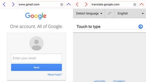 Dual Browser (3,99 USD) Đây là ứng dụng hỗ trợ duyệt 2 trang web đồng thời, tiện dụng khi so sánh các nội dung, hoặc xem song song các nội dung khác nhau. Mặc dù chạy song song 2 nội dung nhưng trình duyệt được tối ưu để giảm thiểu sử dụng bộ nhớ máy. Dual Browser (3,99 USD) Đây là ứng dụng hỗ trợ duyệt 2 trang web đồng thời, tiện dụng khi so sánh các nội dung, hoặc xem song song các nội dung khác nhau. Mặc dù chạy song song 2 nội dung nhưng trình duyệt được tối ưu để giảm thiểu sử dụng bộ nhớ máy.