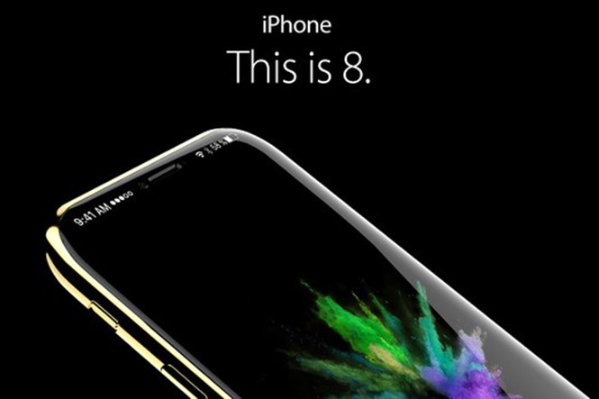 Một bản thiết kế iPhone 8