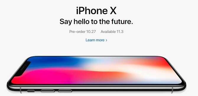 iPhone X phải đợi tới ngày 27/10 mới cho đặt trước nhưng đã bị lo thiếu hàng.