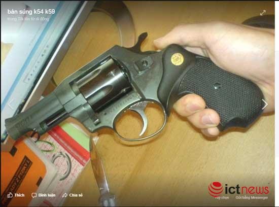 Súng đạn, thuốc nổ rao bán vô tư trên Facebook ảnh 3