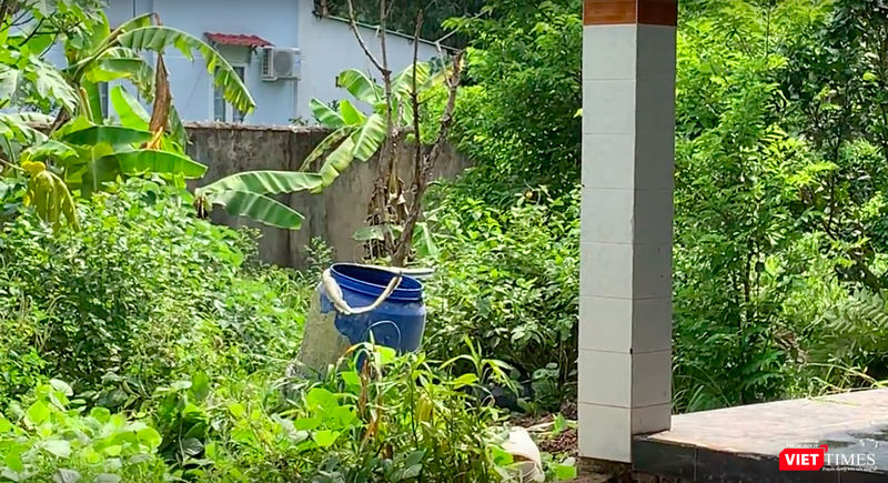 Khu vực phát hiện ra 2 xác chết 