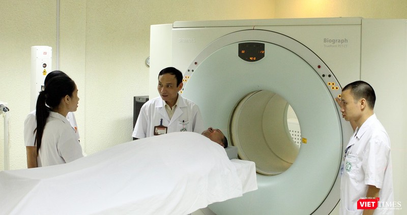  Chuẩn bị một ca chụp PETCT để mô phỏng lập kế hoạch xạ trị 