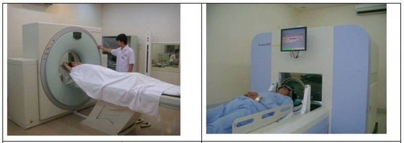 Tiến hành xạ phẫu dao gamma quay tổn thương di căn não Tiến hành xạ phẫu dao gamma quay tổn thương di căn não