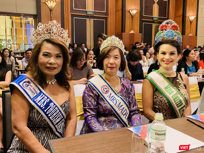 Các cựu hoa hậu Trung Quốc, Thái Lan, Indonesia